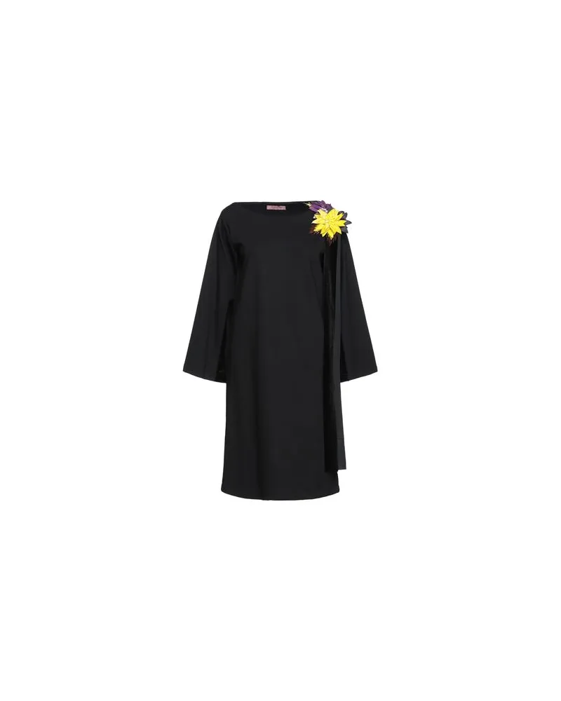 Rosé a Pois KLEIDER - Mini-Kleiderauf YOOX.COM Schwarz