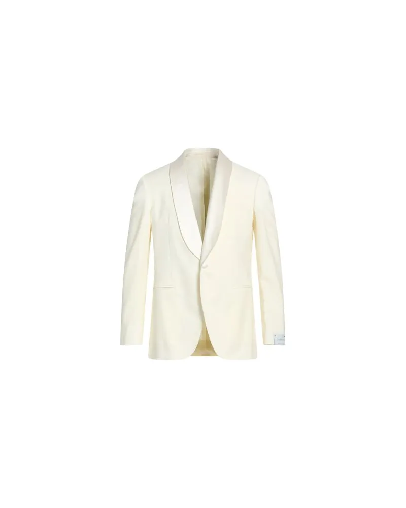 Caruso ANZÜGE und CO-ORDS - Blazersauf YOOX.COM Cremeweiß
