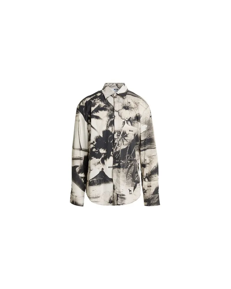 MSGM TOPS - Hemdenauf YOOX.COM Hellgrau