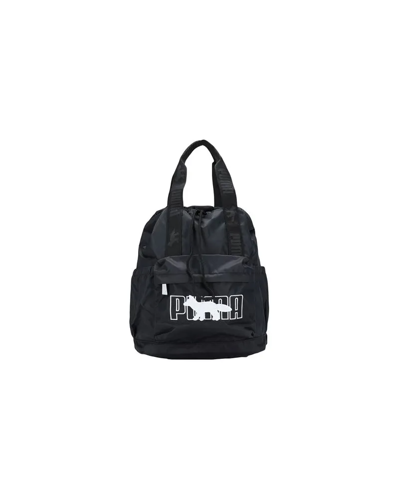 Puma PUMA x MAISON KITSUNE Small Backpack   - TASCHEN - Rucksäckeauf YOOX.COM Schwarz