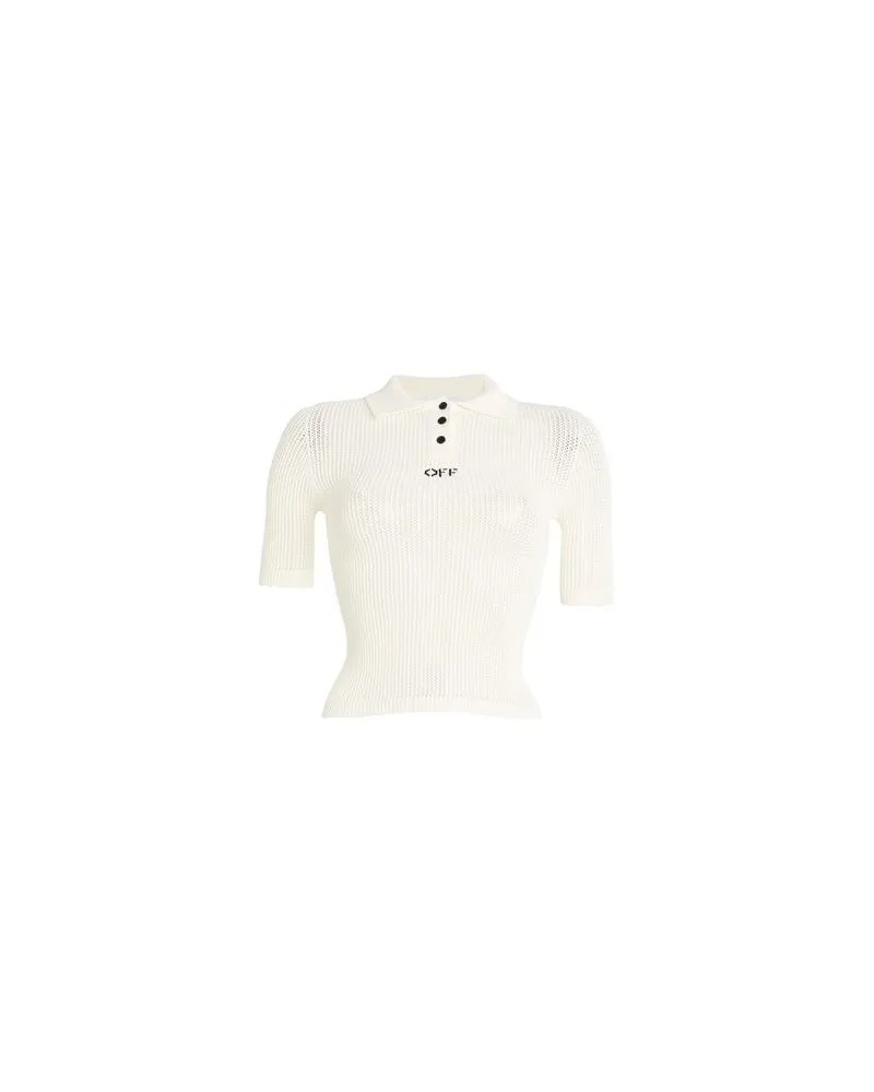 OFF-WHITE STRICKWAREN - Pulloverauf YOOX.COM Elfenbein