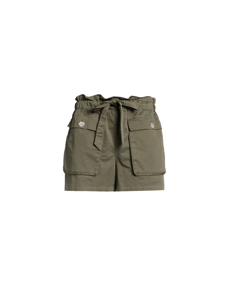Liu Jo HOSEN & RÖCKE - Shorts & Bermudashortsauf YOOX.COM Militärgrün