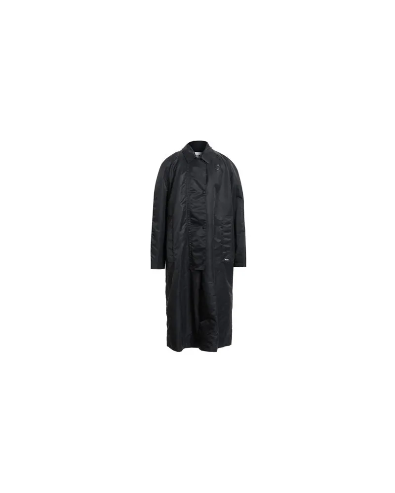 MSGM JACKEN & MÄNTEL - Jacken, Mäntel & Trenchcoatsauf YOOX.COM Schwarz