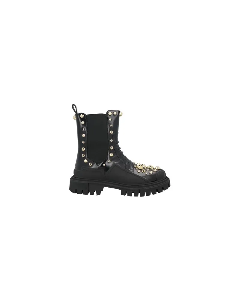 Dolce & Gabbana SCHUHE - Stiefelettenauf YOOX.COM Schwarz