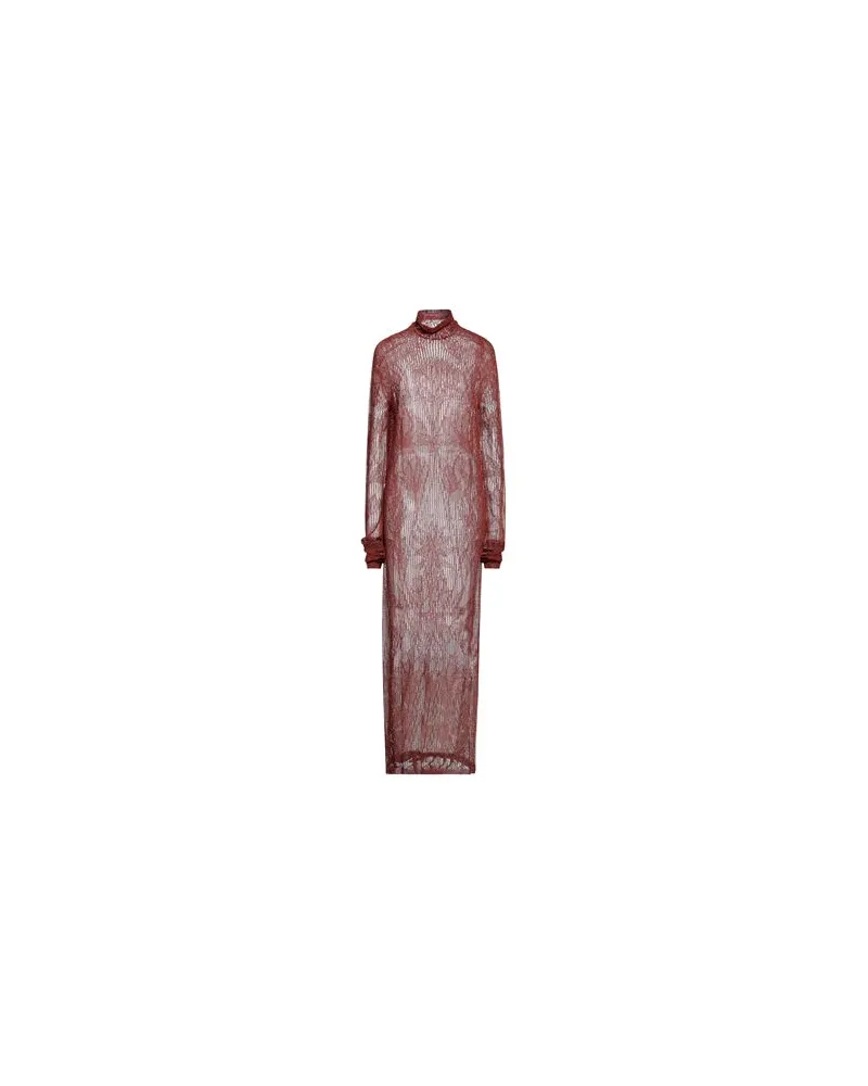 Dsquared2 KLEIDER - Maxi-Kleiderauf YOOX.COM Rostrot