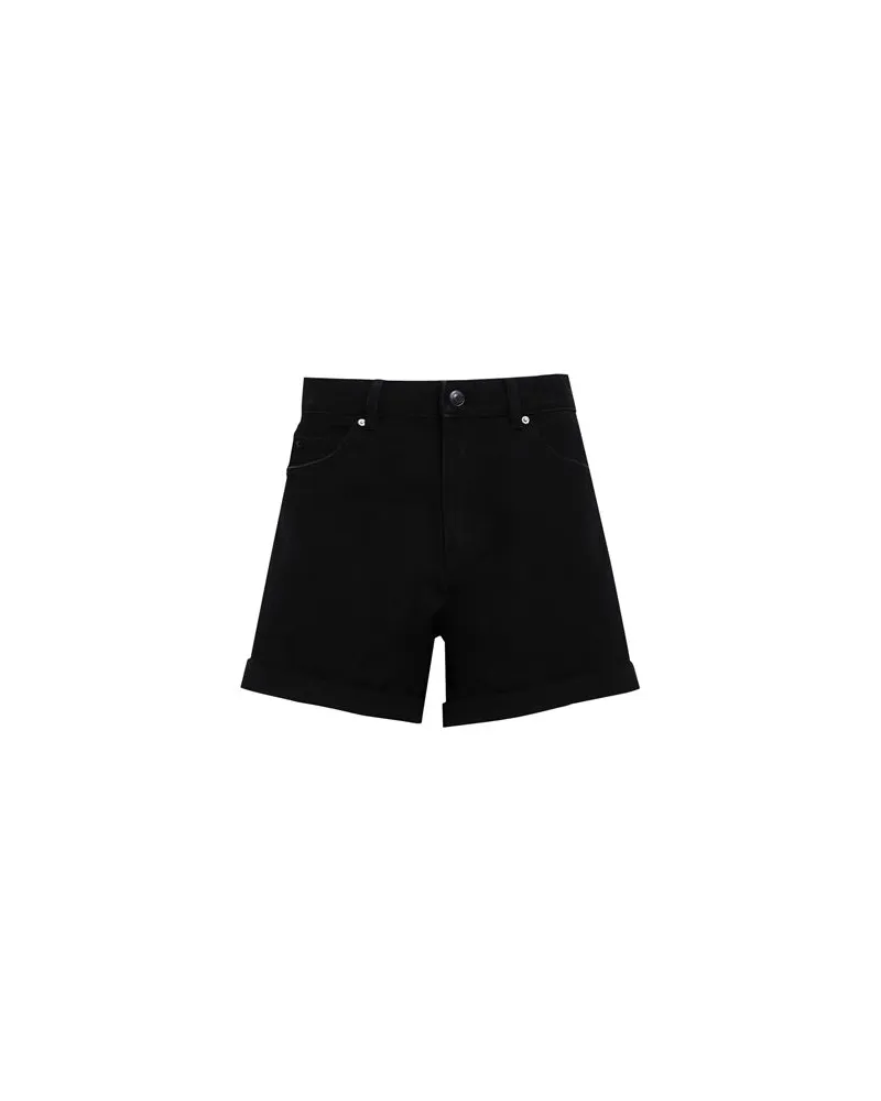 Vero Moda HOSEN & RÖCKE - Jeansshortsauf YOOX.COM Schwarz