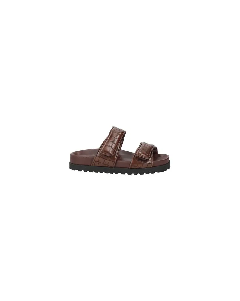 Gia Borghini SCHUHE - Sandalenauf YOOX.COM Schokobraun