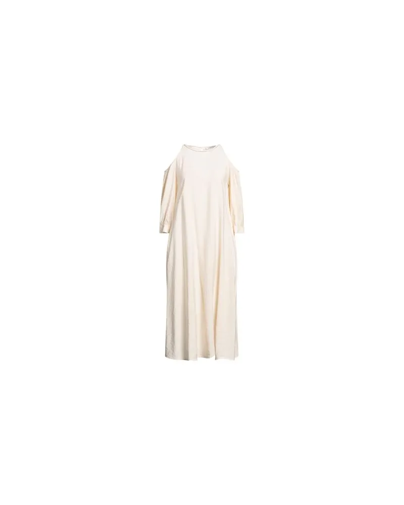 Peserico KLEIDER - Midi-Kleiderauf YOOX.COM Cremeweiß