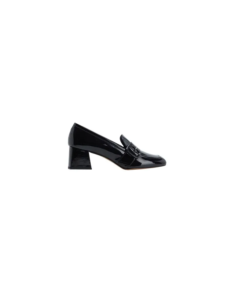 8 by Yoox PATENT HEELED LOAFER  - SCHUHE - Mokassinsauf YOOX.COM Schwarz
