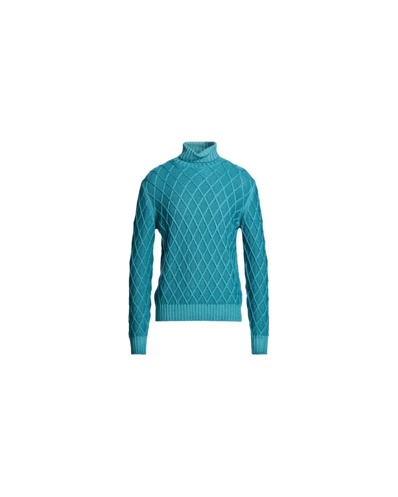 Filippo de Laurentiis STRICKWAREN - Rollkragenpulloverauf YOOX.COM Aquamarin