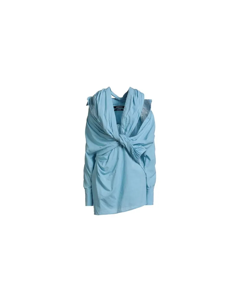 Jacquemus KLEIDER - Mini-Kleiderauf YOOX.COM Hellblau