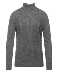 Havana&Co. Rollkragenpullover Grau