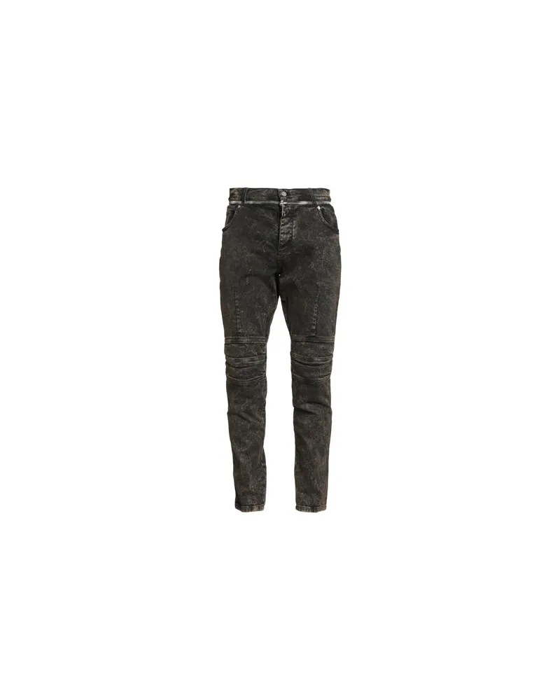 Balmain HOSEN & RÖCKE - Jeanshosenauf YOOX.COM Braungrau