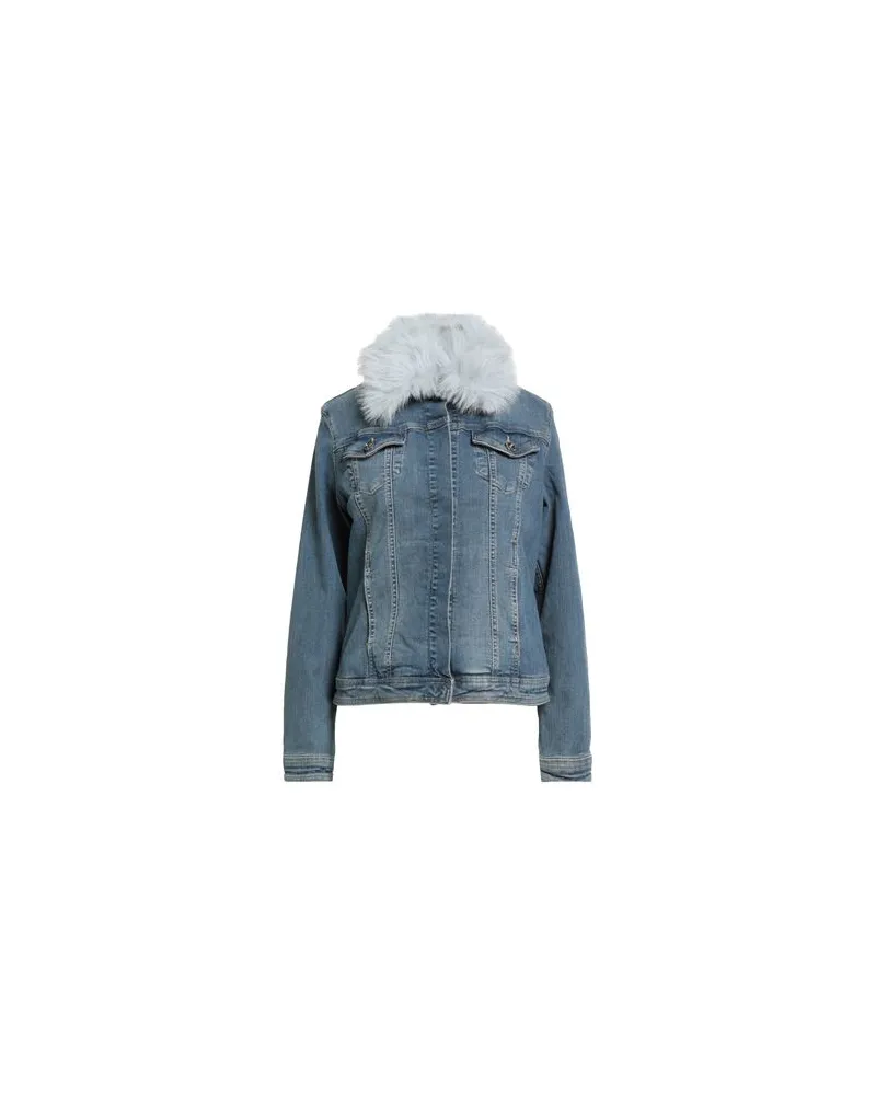 Liu Jo JACKEN & MÄNTEL - Jeansjacken/Mäntelauf YOOX.COM Blau