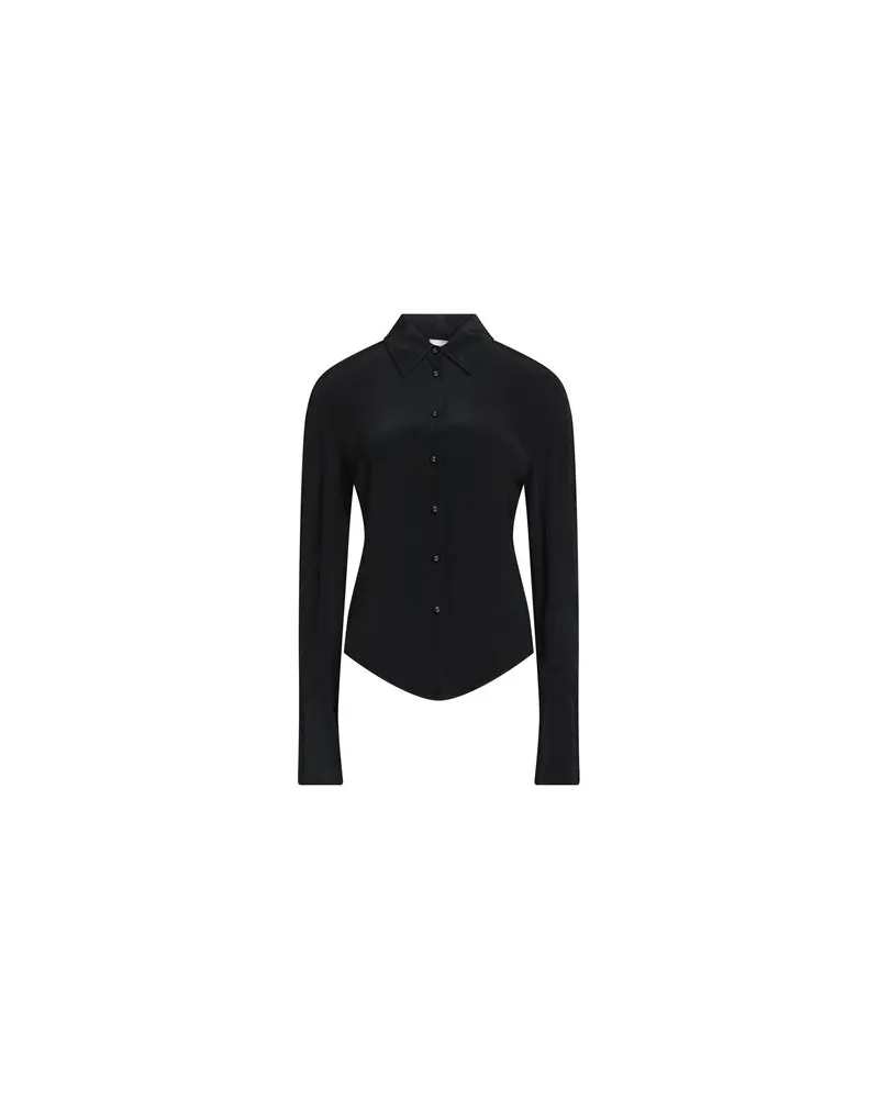 Blumarine TOPS - Hemdenauf YOOX.COM Schwarz