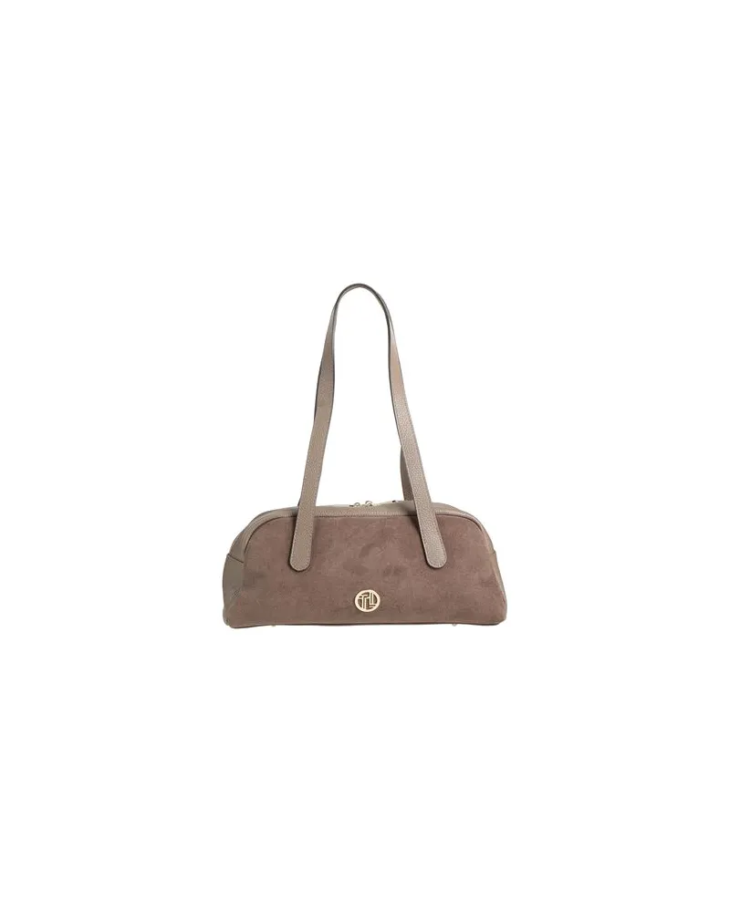 Tuscany Leather ECLAIRE - TASCHEN - Schultertaschenauf YOOX.COM Maulwurfsgrau