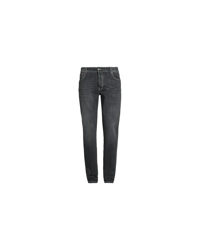Luigi Borrelli HOSEN & RÖCKE - Jeanshosenauf YOOX.COM Schwarz