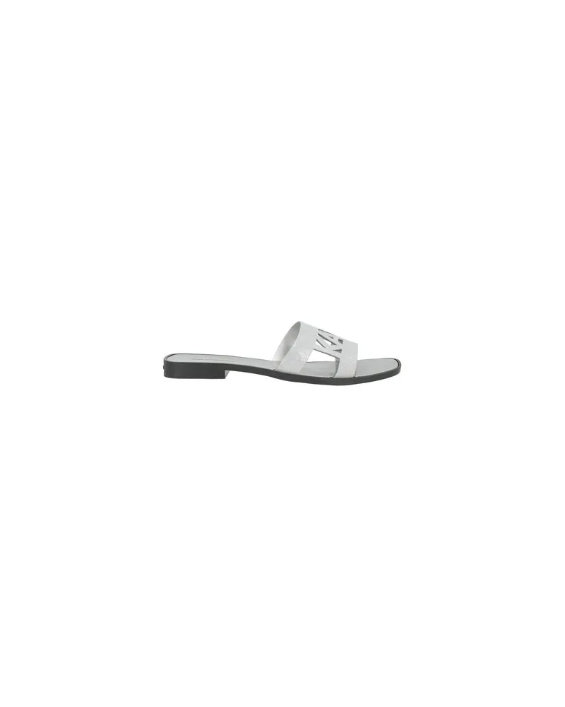 Karl Lagerfeld SCHUHE - Sandalenauf YOOX.COM Silber