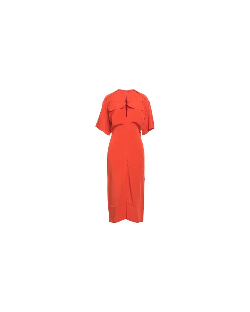 Victoria Beckham KLEIDER - Maxi-Kleiderauf YOOX.COM Orange