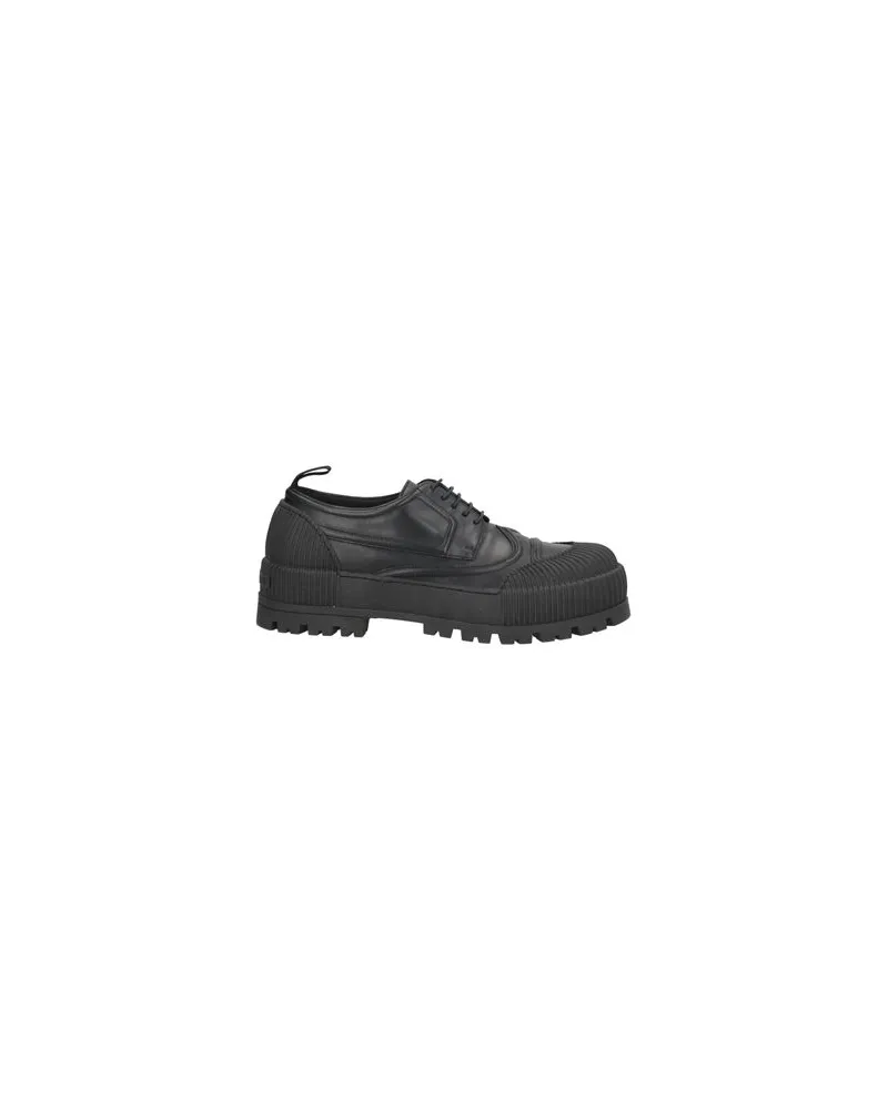 Emporio Armani SCHUHE - Schnürschuheauf YOOX.COM Schwarz