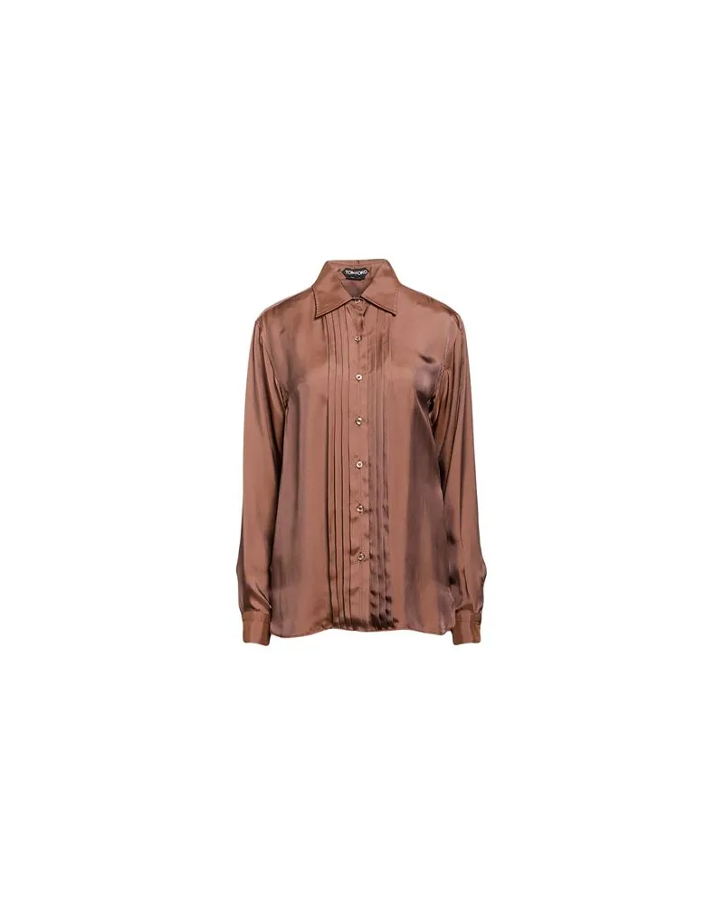 Tom Ford TOPS - Hemdenauf YOOX.COM Braun