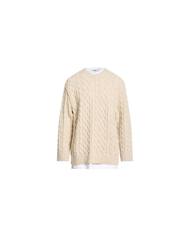 Moschino STRICKWAREN - Pulloverauf YOOX.COM Sand