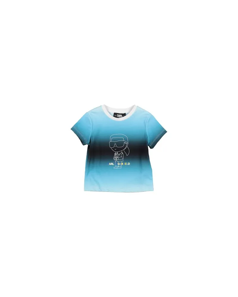 Karl Lagerfeld TOPS - T-shirtsauf YOOX.COM Himmelblau