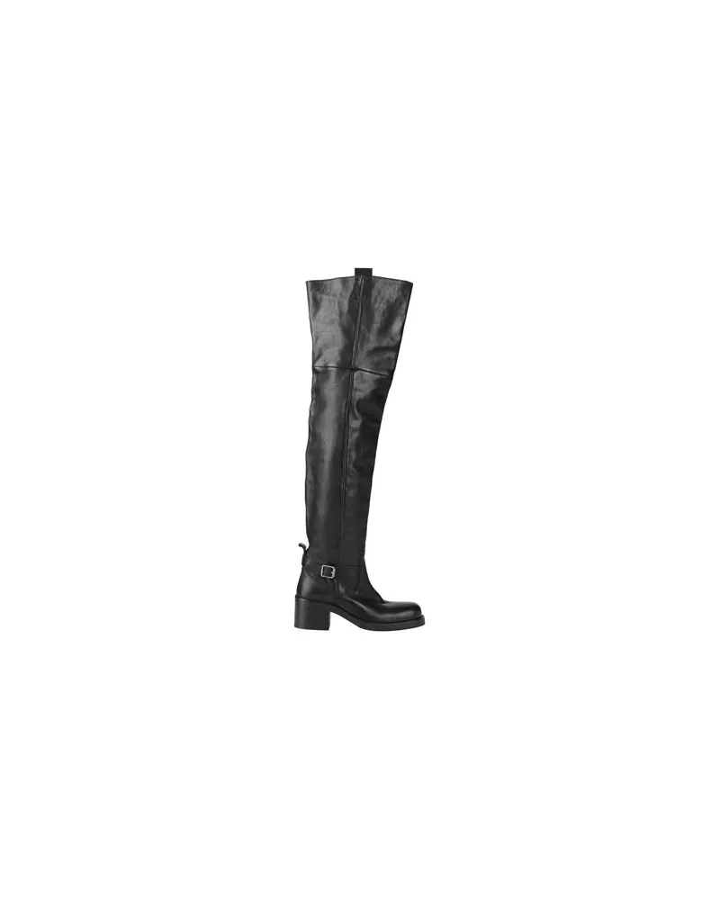 Elena Iachi SCHUHE - Stiefelauf YOOX.COM Schwarz