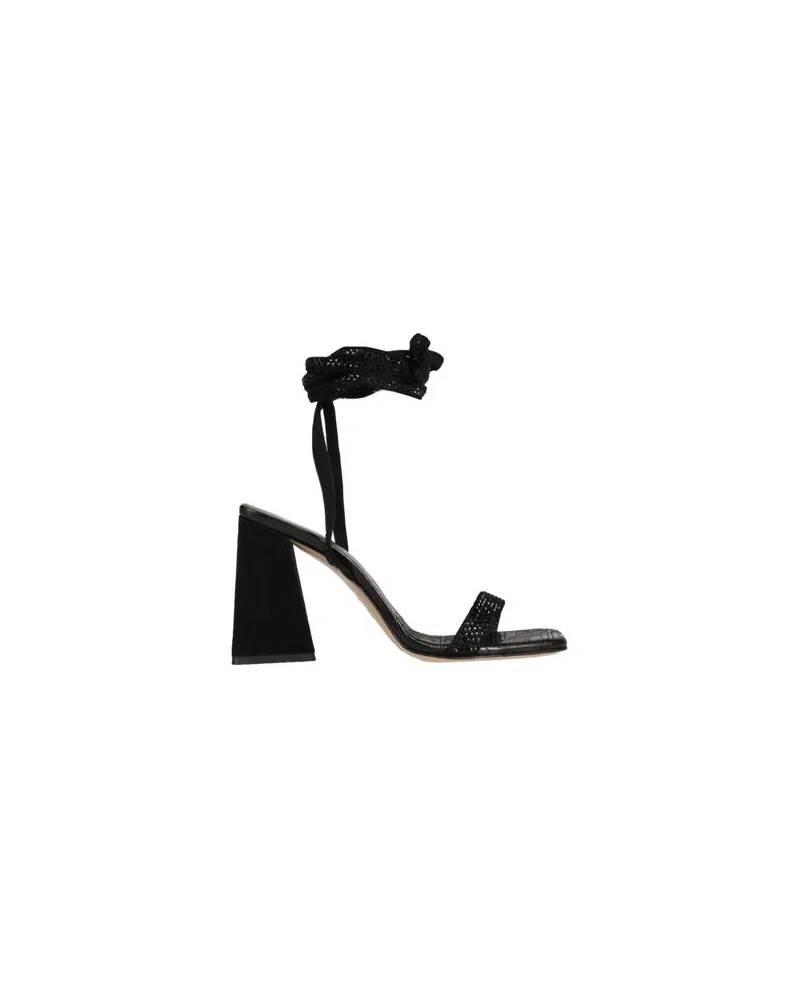 Giampaolo Viozzi SCHUHE - Sandalenauf YOOX.COM Schwarz