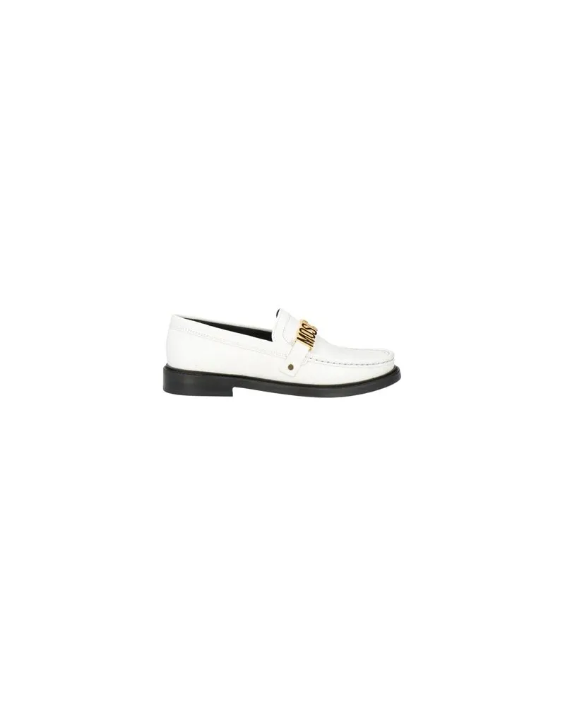 Moschino SCHUHE - Mokassinsauf YOOX.COM Weiß