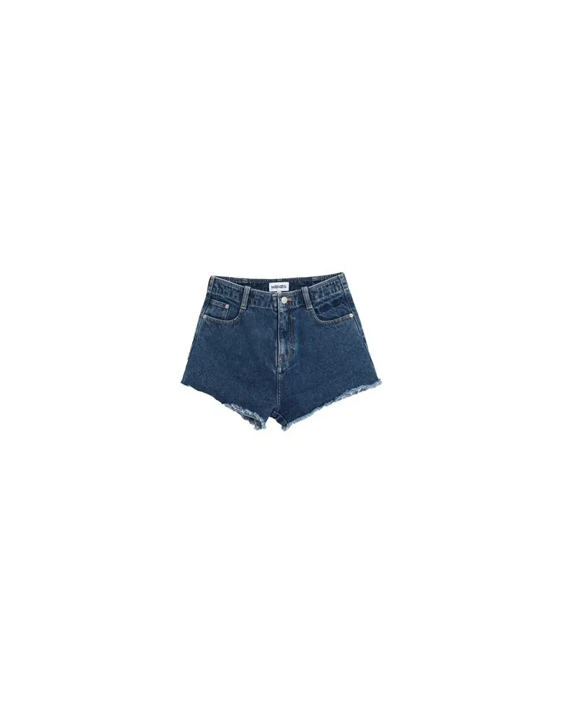 Kenzo HOSEN & RÖCKE - Jeansshortsauf YOOX.COM Blau