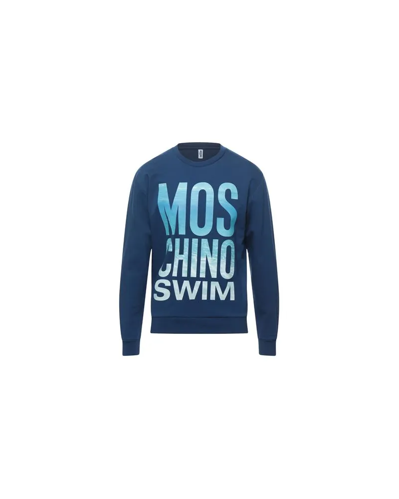 Moschino SWIM - TOPS - Sweatshirtsauf YOOX.COM Blau