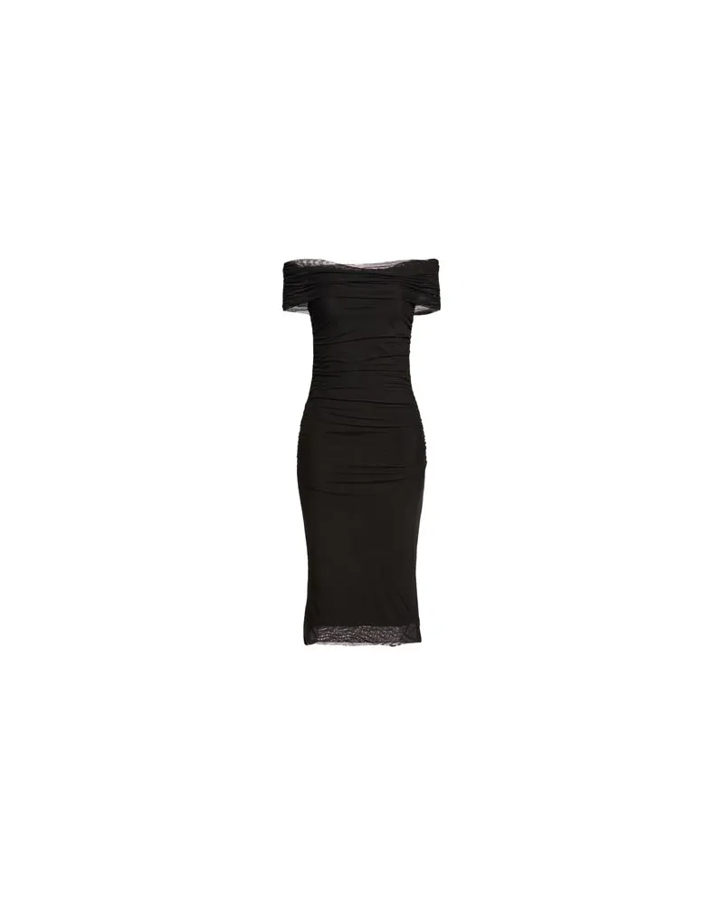 Hanita KLEIDER - Midi-Kleiderauf YOOX.COM Schwarz