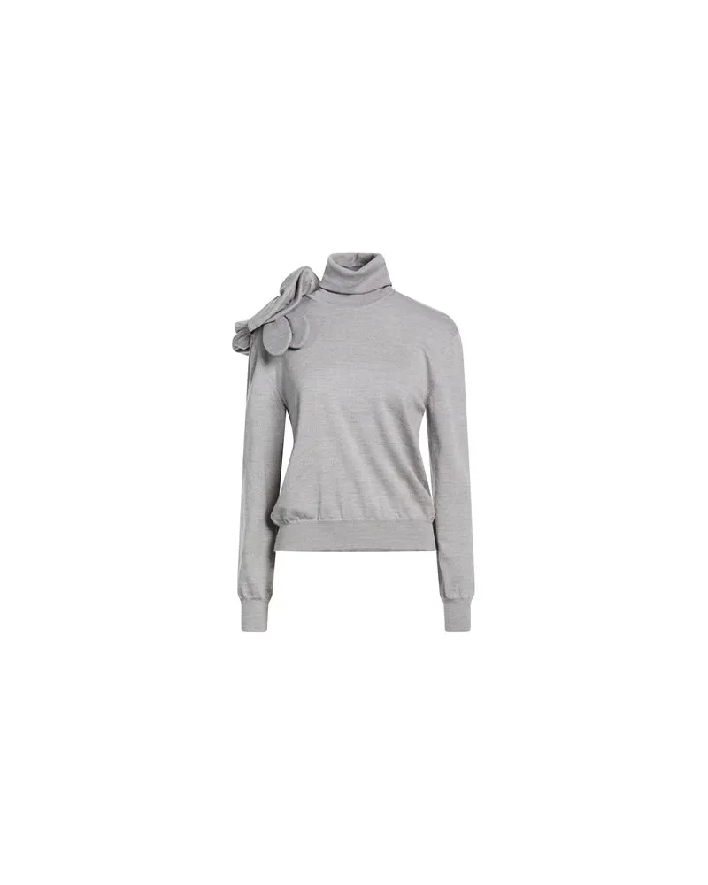 Moschino STRICKWAREN - Rollkragenpulloverauf YOOX.COM Hellgrau