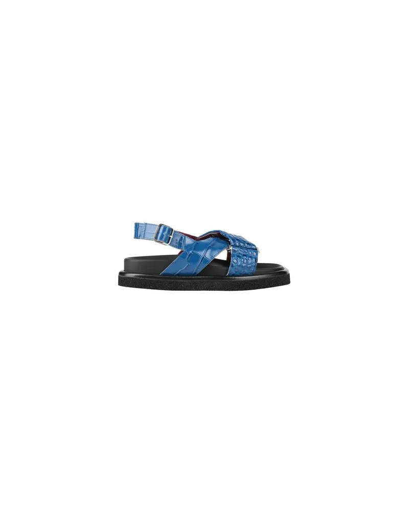 SEBOY'S SCHUHE - Sandalenauf YOOX.COM Blau