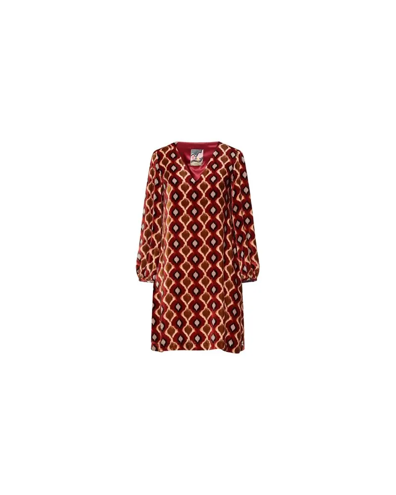 Maliparmi KLEIDER - Mini-Kleiderauf YOOX.COM Rostrot