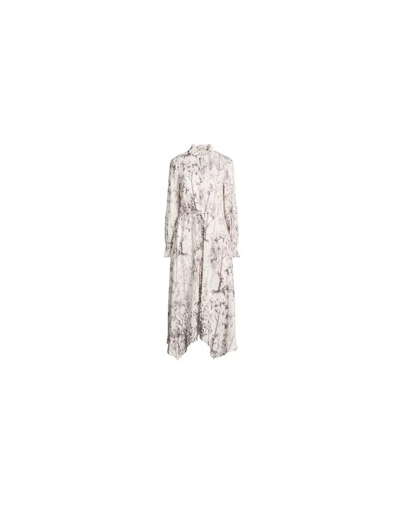 AllSaints KLEIDER - Maxi-Kleiderauf YOOX.COM Elfenbein