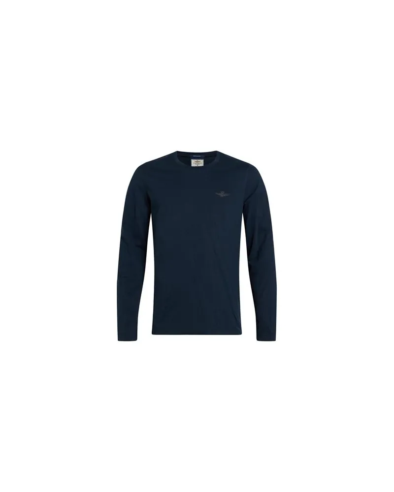 Aeronautica Militare TOPS - T-shirtsauf YOOX.COM Nachtblau