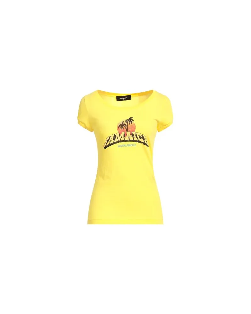 Dsquared2 TOPS - T-shirtsauf YOOX.COM Gelb