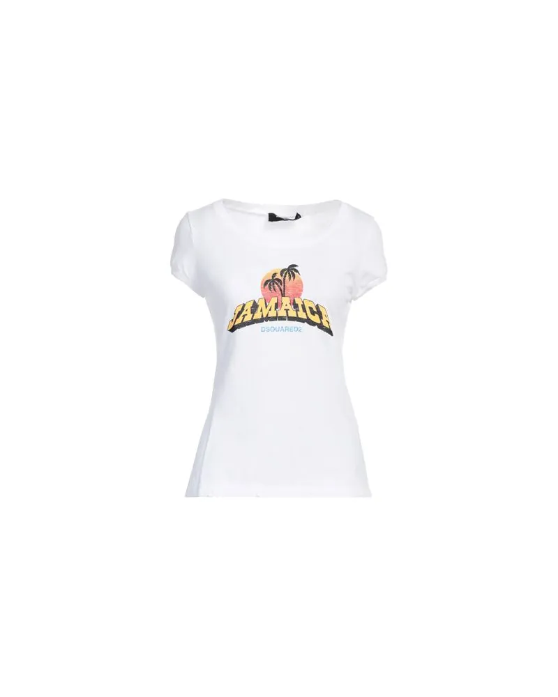 Dsquared2 TOPS - T-shirtsauf YOOX.COM Weiß