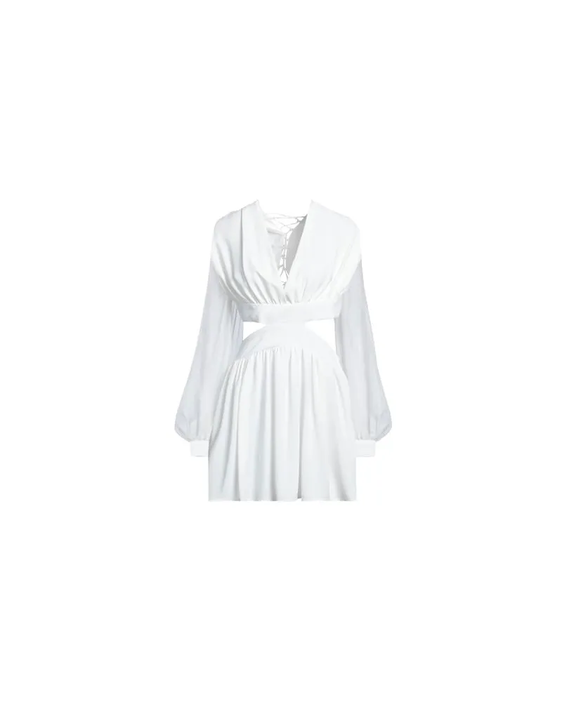 MOEVA KLEIDER - Mini-Kleiderauf YOOX.COM Weiß