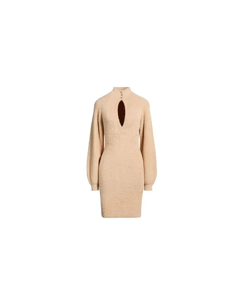 Elisabetta Franchi KLEIDER - Mini-Kleiderauf YOOX.COM Sand