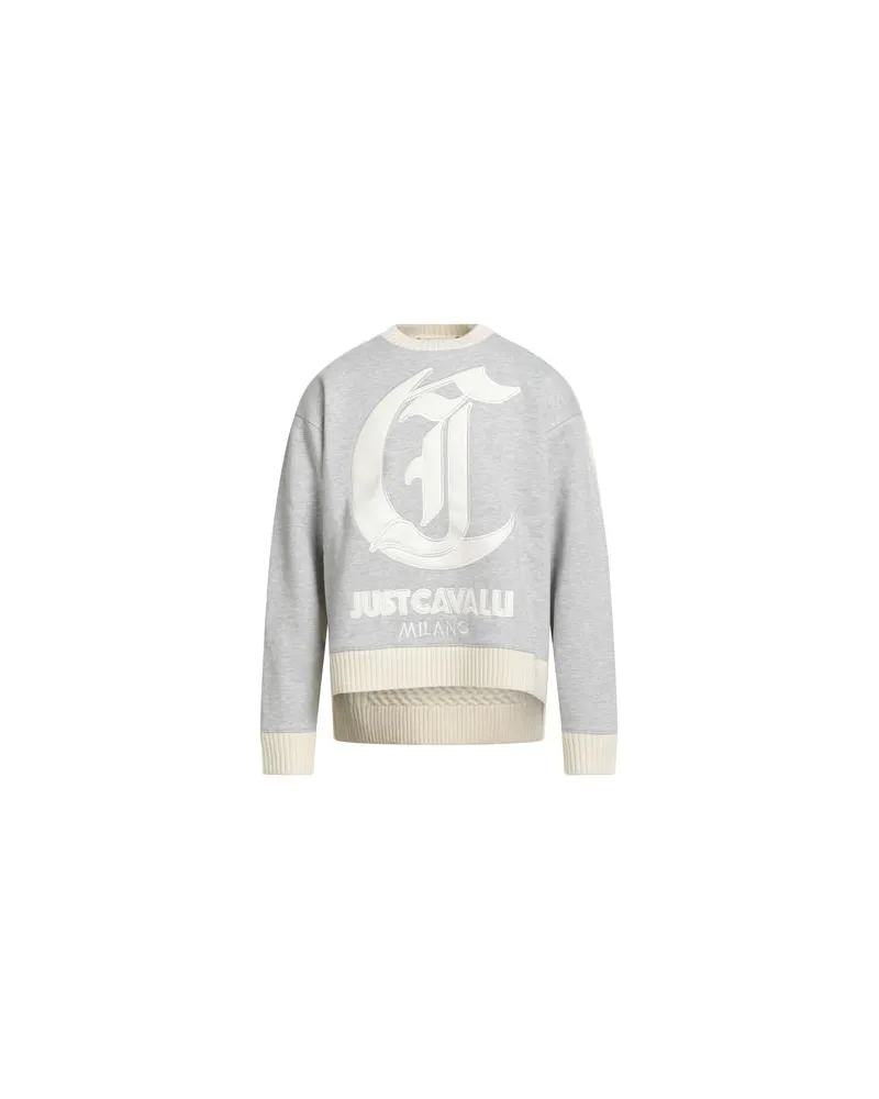 Just Cavalli TOPS - Sweatshirtsauf YOOX.COM Hellgrau