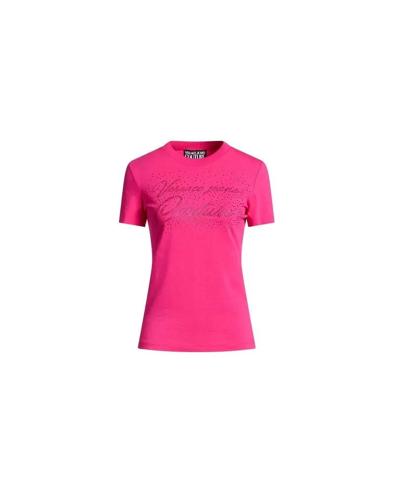 Versace Jeans TOPS - T-shirtsauf YOOX.COM Fuchsia