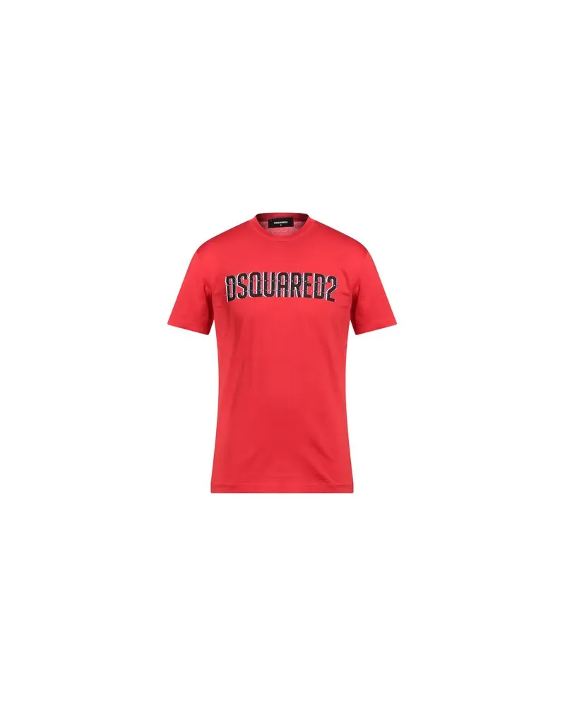 Dsquared2 TOPS - T-shirtsauf YOOX.COM Rot