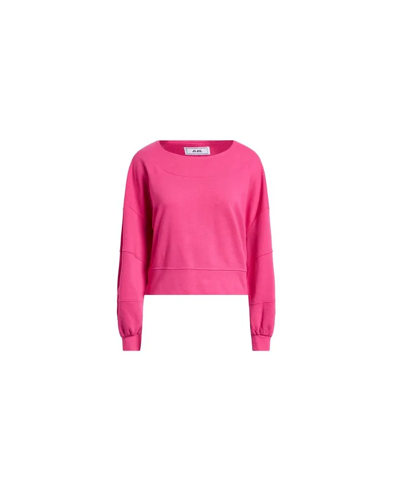Jijil TOPS - Sweatshirtsauf YOOX.COM Fuchsia