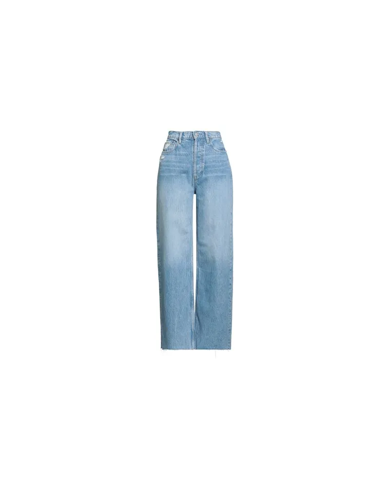 BOYISH HOSEN & RÖCKE - Jeanshosenauf YOOX.COM Blau