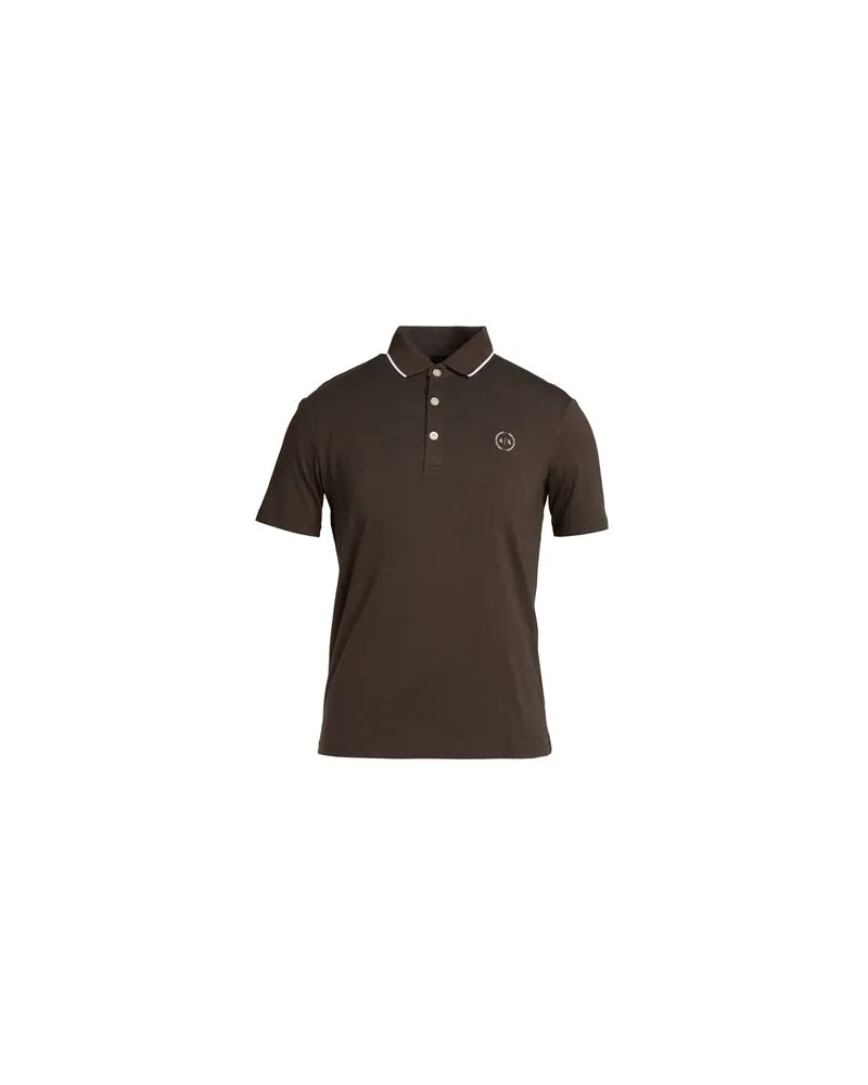 Armani Exchange TOPS - Poloshirtsauf YOOX.COM Militärgrün