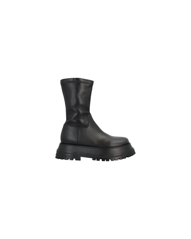 Burberry SCHUHE - Stiefelauf YOOX.COM Schwarz
