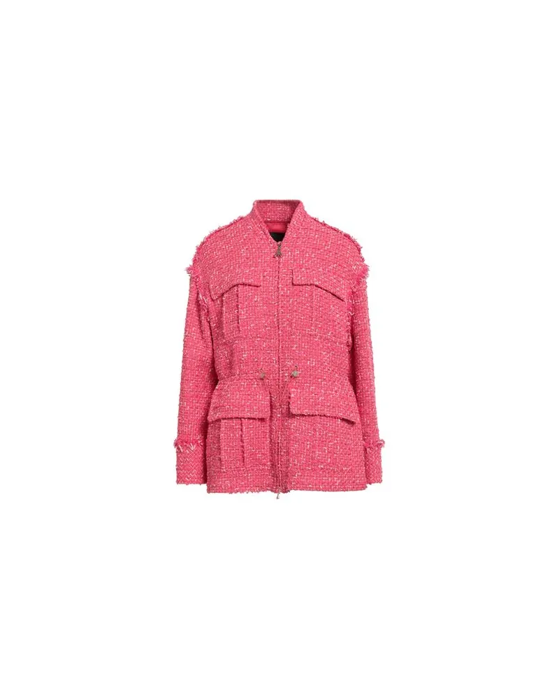 Patrizia Pepe JACKEN & MÄNTEL - Mäntelauf YOOX.COM Koralle